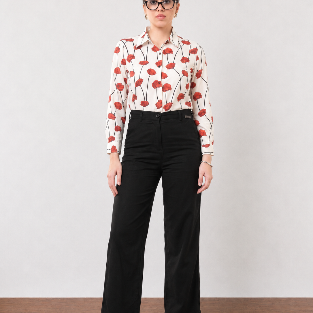 Gabriela Straight Linen Pants