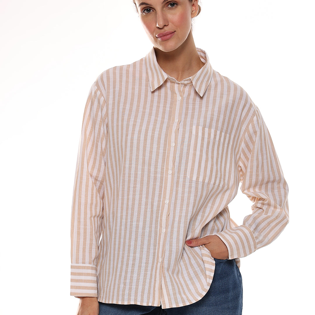 Amanda Striped Oversized Shirt