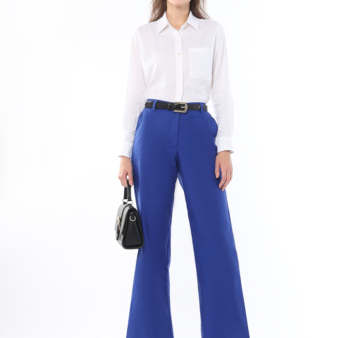Glin Pleated Broad Pants