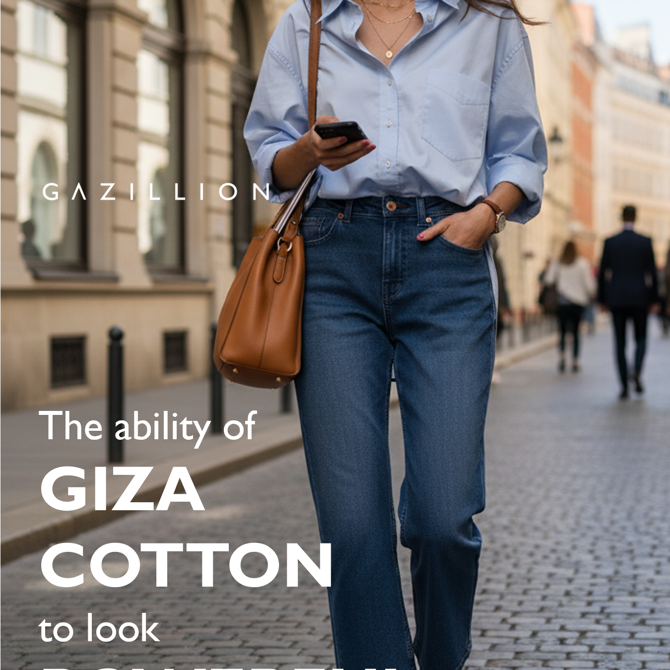 Alma Oversized Giza Cotton Shirt