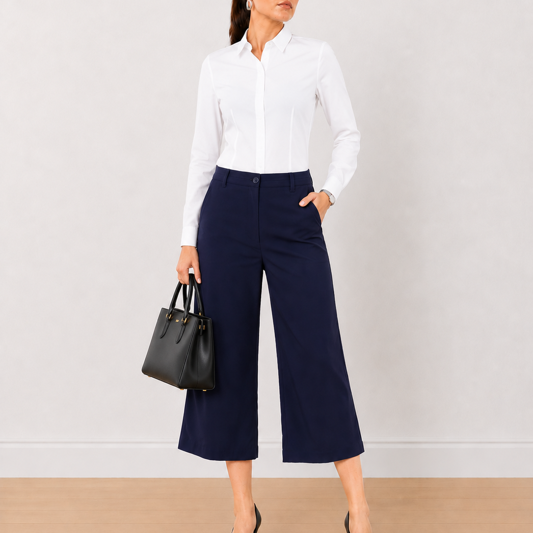 Bella Formal 3/4th Straight Pants