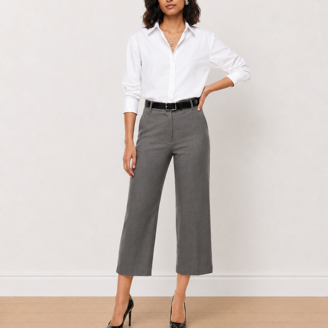 Bella Formal 3/4th Straight Pants