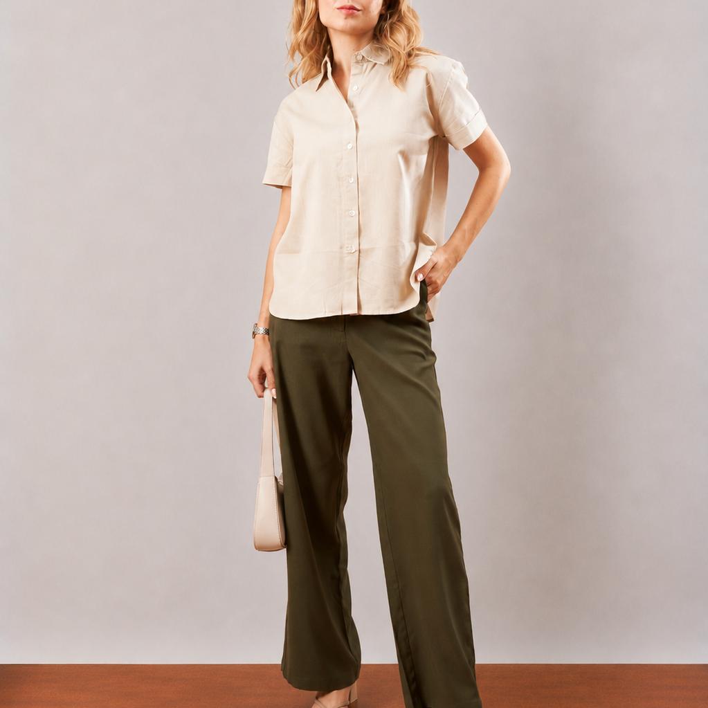 Doll Formal Half Sleeves Shirt