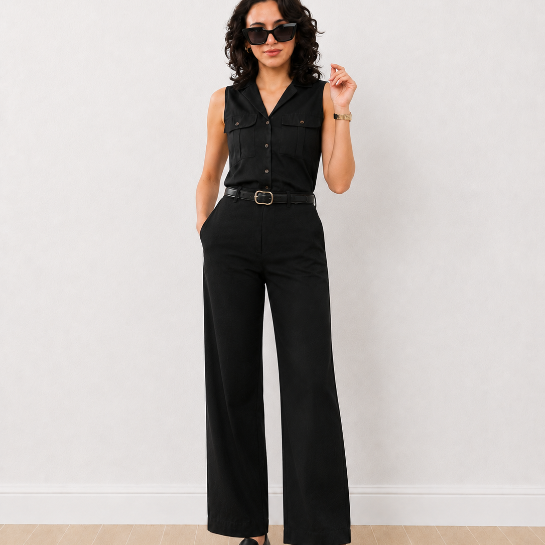 Dawn Sleeveless Utility Shirt