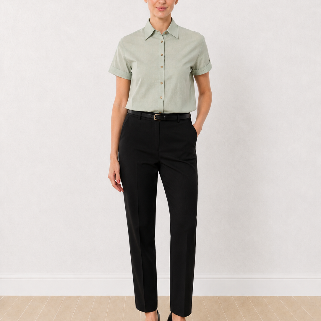 Ariana Formal Half Sleeves Cotton Shirt
