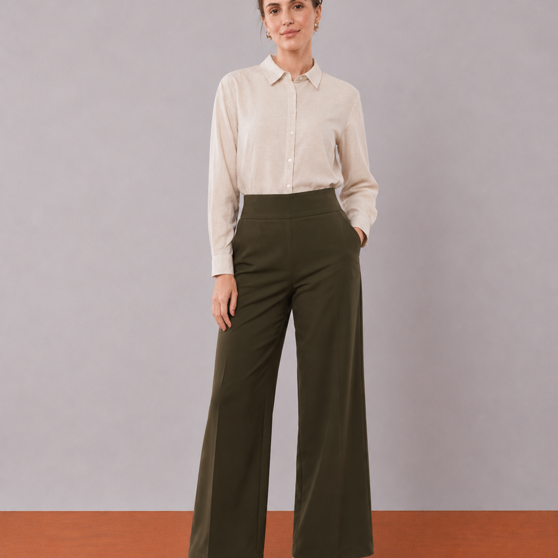 Alexis Formal Cotton Linen Shirt