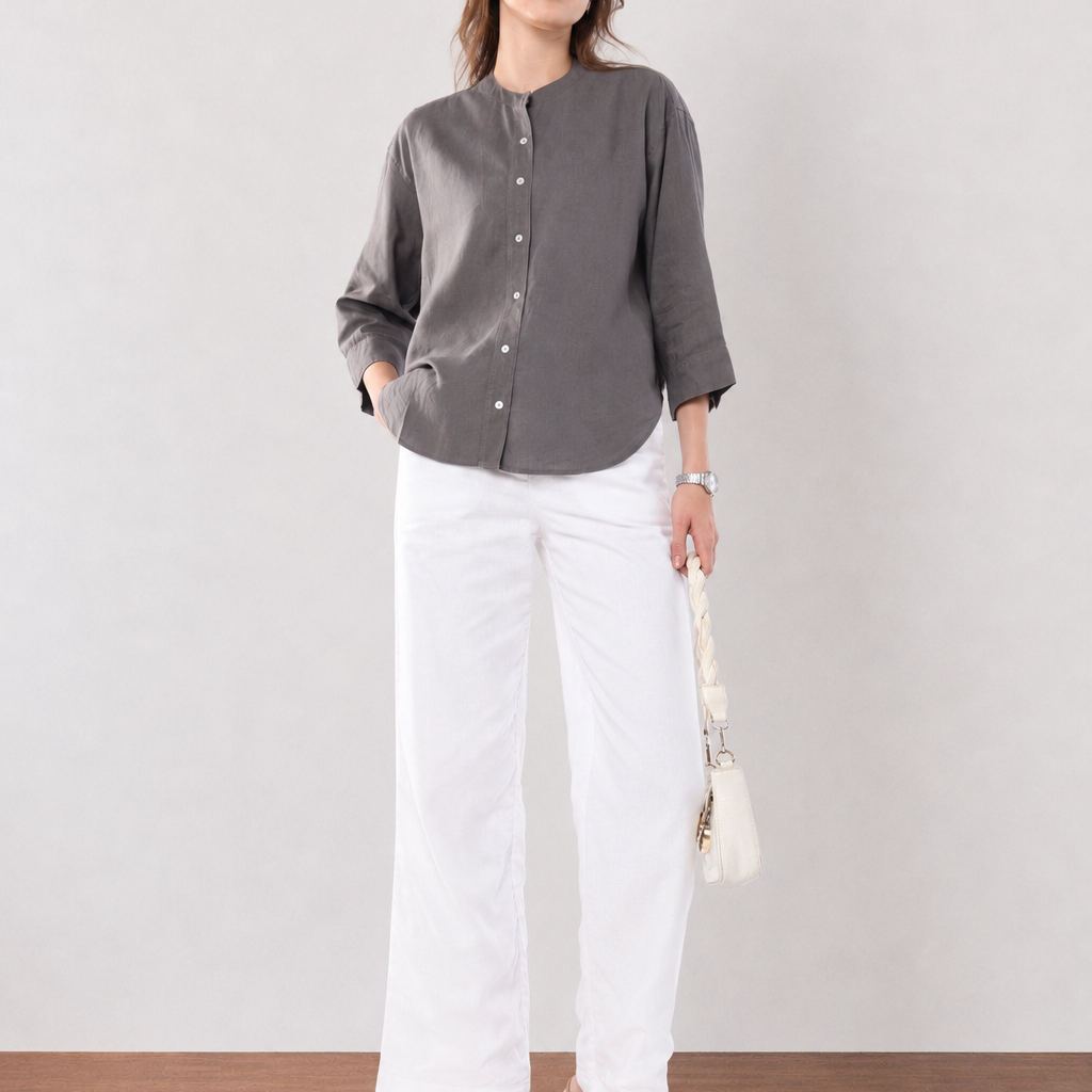 Forest Cotton Linen Shirt
