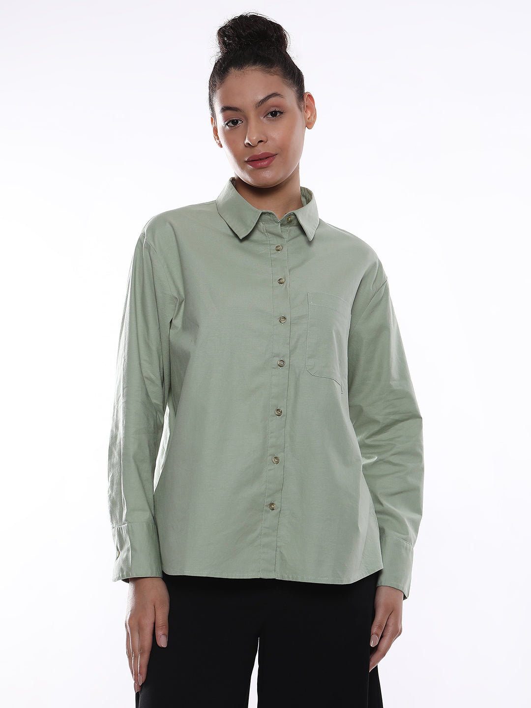 Right Side View of a Copenhagen Fit Women's Shirt - from Gazillion