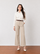 Gabriela Straight Linen Pants