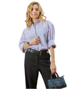 Edilia Stripes Cotton Oversized Shirt