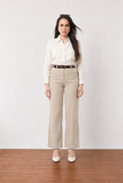 Gabriela Straight Linen Pants