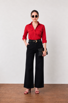 Gracy Cotton Utility Shirt