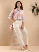 Dali Striped Cotton Formal Shirt