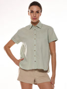 Ariana Formal Half Sleeves Cotton Shirt