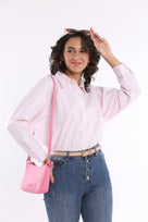Ellory Pink Stripes Cotton Formal Shirt