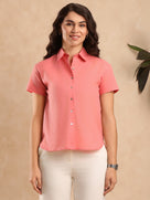 Ariana Formal Half Sleeves Cotton Shirt