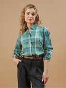 Doralynn Checks Cotton Office Casual Shirt