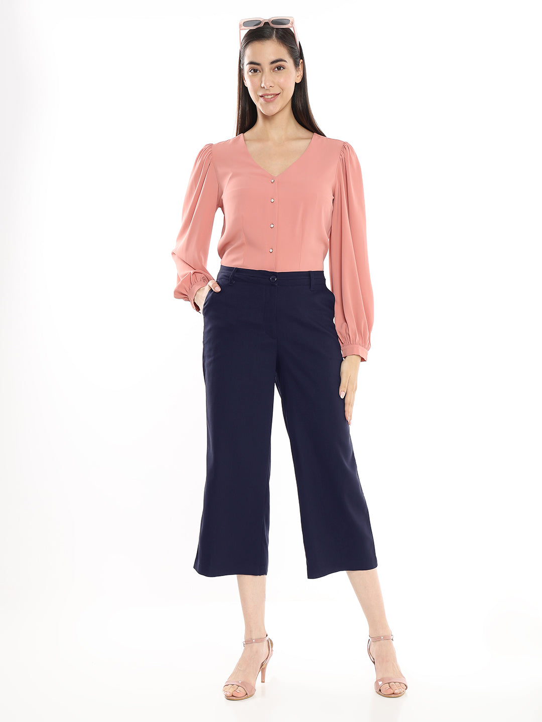Bella Formal 3/4th Straight Pants