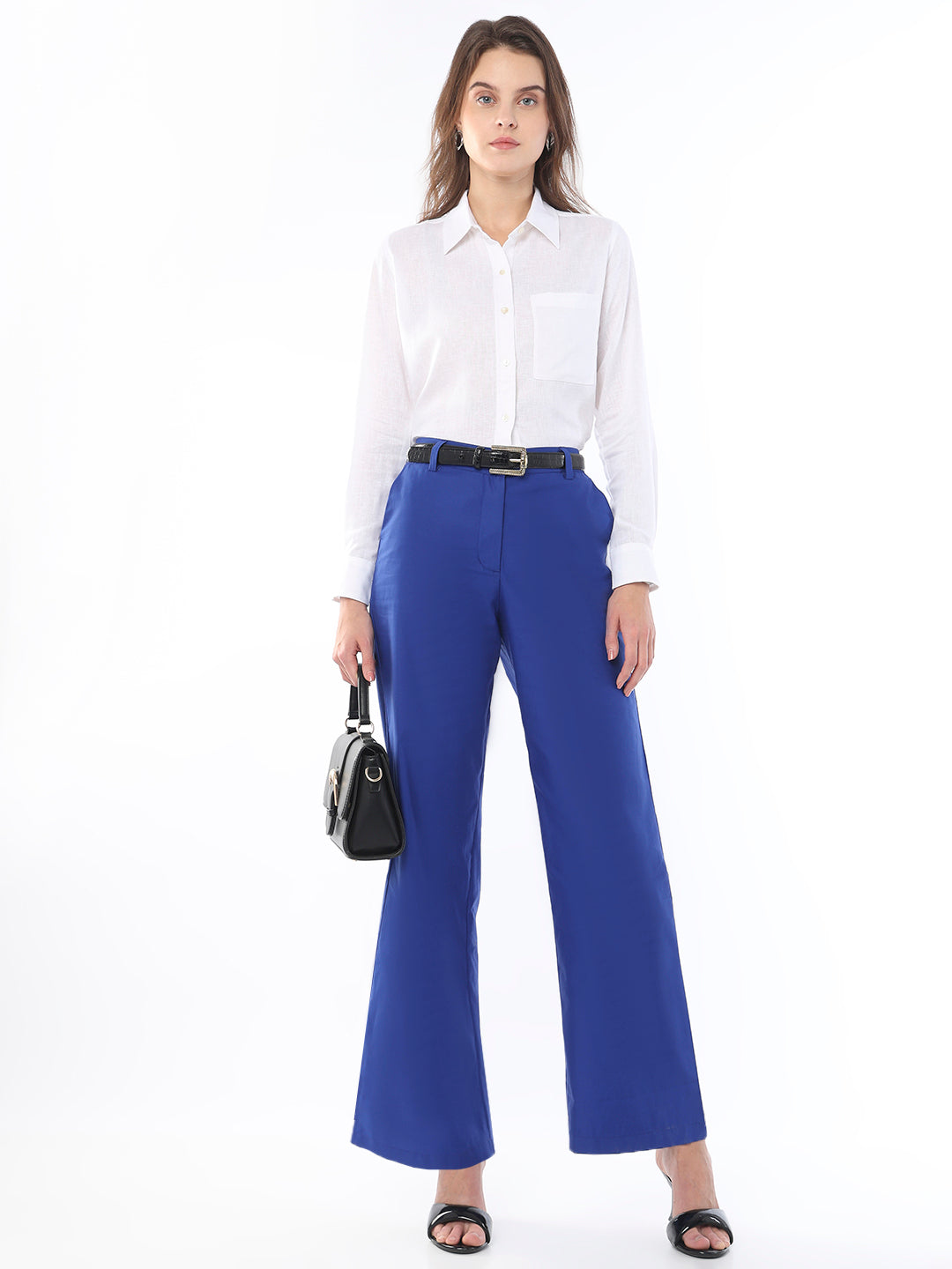 Glin Pleated Broad Pants