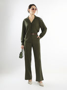 Durance Viscose Stylish Office Co-Ord Set