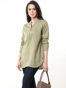 Gemini Linen Tunic Top