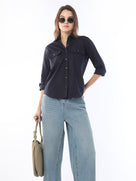 Analia Cotton Utility Shirt