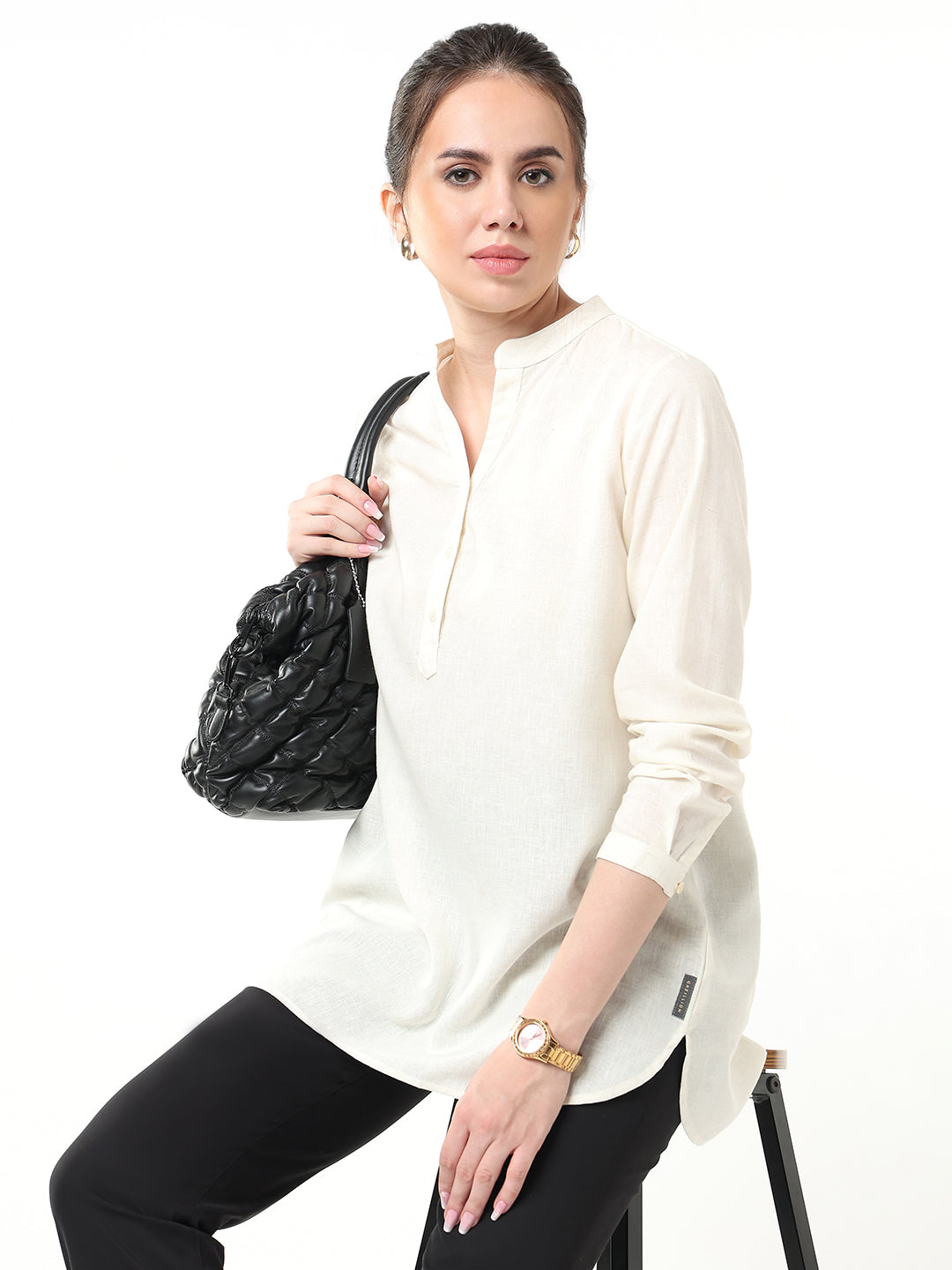 Gemini Linen Tunic Top