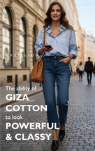 Alma Oversized Giza Cotton Shirt