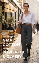 Alma Oversized Giza Cotton Shirt