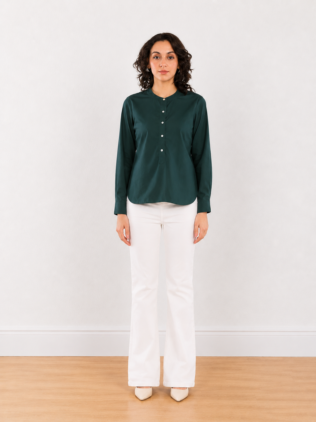 Evana Cotton Office Shirt