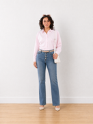 Ellory Pink Stripes Cotton Formal Shirt