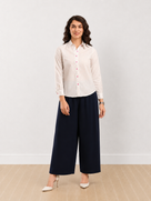 Dew Splatter Print Office Casual Shirt