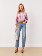 Doralynn Checks Cotton Office Casual Shirt