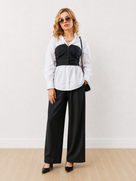 Dixie Stylish Shirt-Corset Set