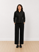 Desire Black Denim Shirt
