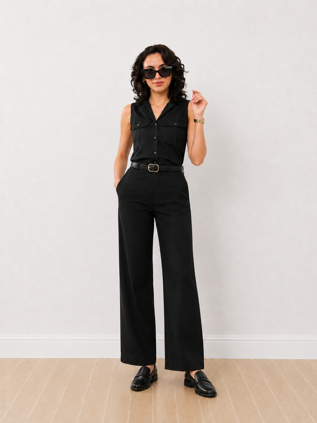 Dawn Sleeveless Utility Shirt