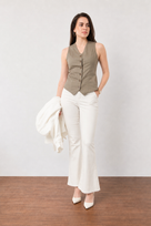 Ginger Linen Vest