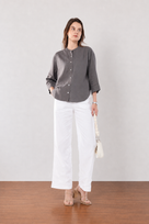 Forest Cotton Linen Shirt