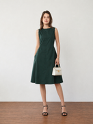 Freya Princess Seam Fit and Flare Dress