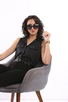 Dawn Sleeveless Utility Shirt