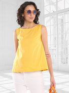 Epigamia Cotton Classy Formal Sleeveless Top
